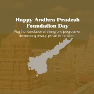 Andhra Pradesh Foundation Day' banner
