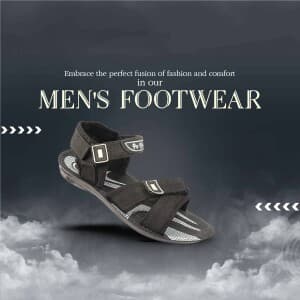 Men Sandals template