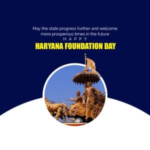 Haryana Foundation Day banner