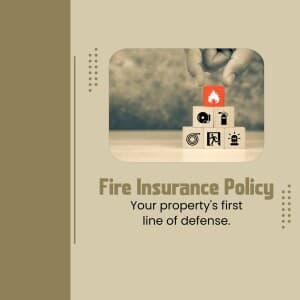 Fire Insurance Policy poster