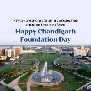 Chandigarh Foundation Day poster
