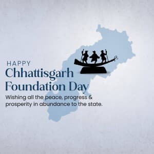 Chhattisgarh Foundation Day event poster