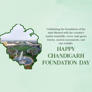 Chandigarh Foundation Day post