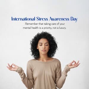 International Stress Awareness Day image