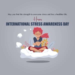 International Stress Awareness Day poster