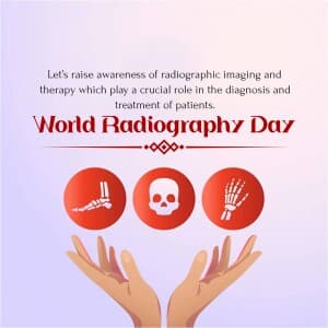 International Day of Radiology event poster