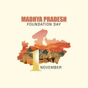 Madhya Pradesh Foundation Day image