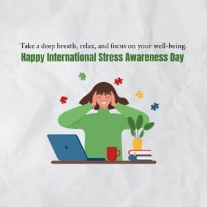 International Stress Awareness Day post