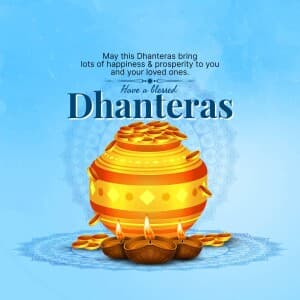 Dhanteras marketing poster