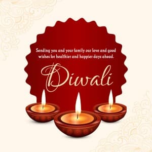 Diwali event advertisement