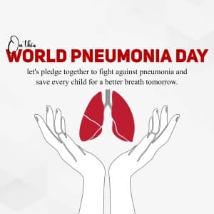 World Pneumonia Day image