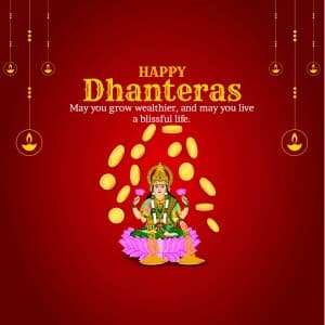 Dhanteras poster Maker