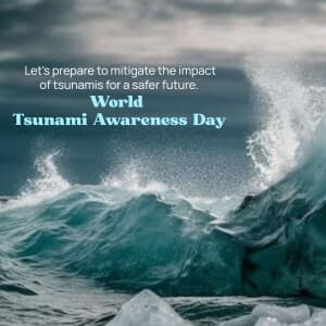 World Tsunami Awareness Day event poster