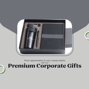 Corporate Gift marketing poster