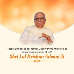 Lal Krishna Advani | Birthday post