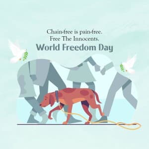 World Freedom Day illustration