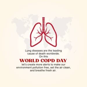 World COPD day creative image