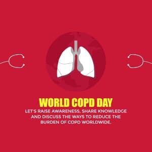 World COPD day poster Maker