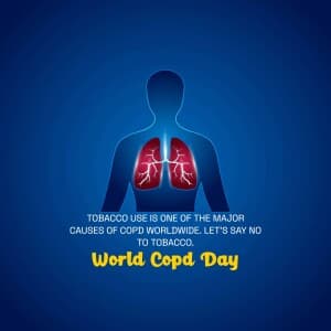 World COPD day Facebook Poster
