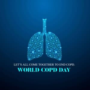 World COPD day graphic