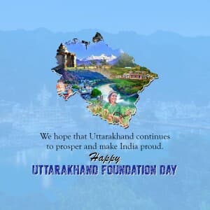 Uttarakhand Foundation Day image