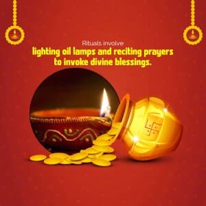 Importance of Dhanteras flyer