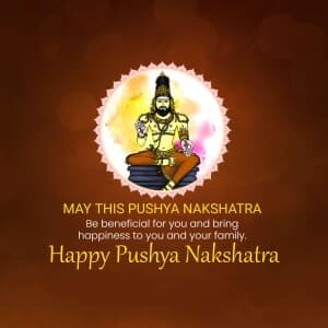 Pushya Nakshatra illustration