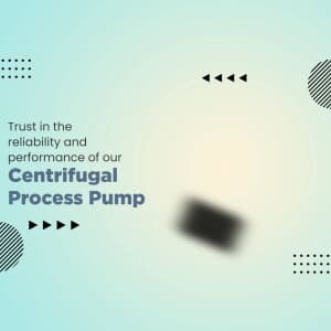 Centrifugal Monoblock pump flyer
