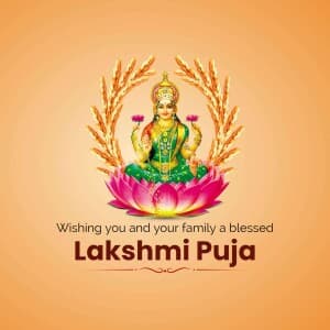 Lakshmi Puja flyer