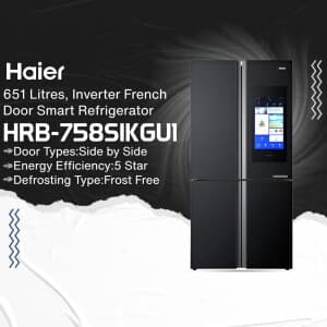 haier promotional post