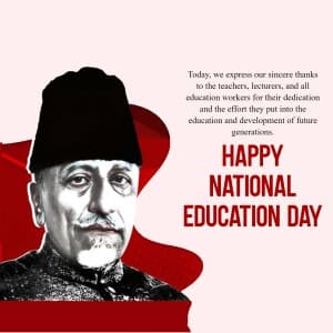 National Education Day graphic
