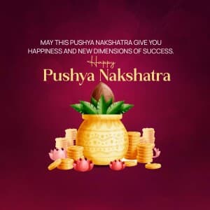 Pushya Nakshatra poster