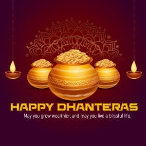 Dhanteras event poster