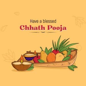 Chhath Puja illustration