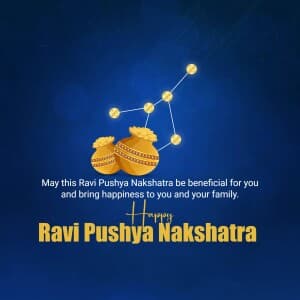 Ravi Pushya Nakshatra flyer