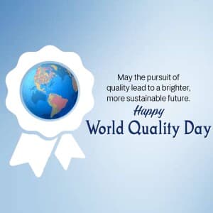 World Quality Day flyer