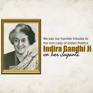 Indira Gandhi Jayanti video