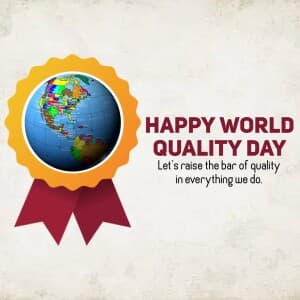 World Quality Day event poster