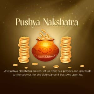 Importance of Pushya Nakshatra post