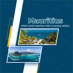 Mauritius promotional post