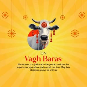 Importance of vagh baras Social Media poster