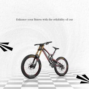 Bicycle business flyer