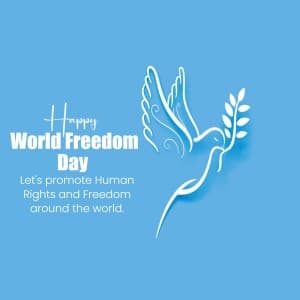 World Freedom Day post