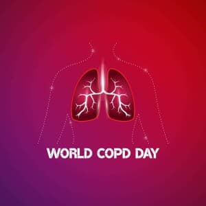 World COPD day illustration
