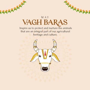 Importance of vagh baras Facebook Poster