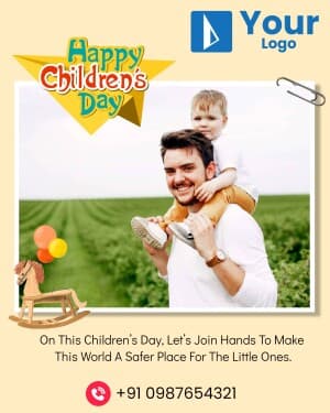 Children's day Template ad template