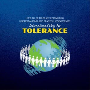 International Day for Tolerance Instagram Post