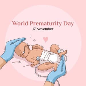World Prematurity Day illustration