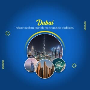 Dubai promotional poster