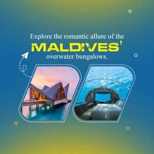 Maldives promotional images